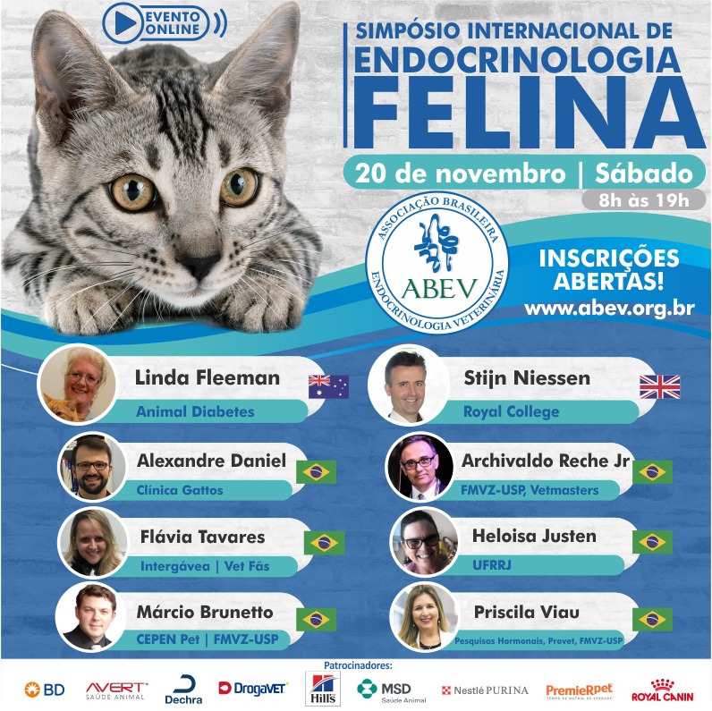 Simpósio Internacional de Endocrinologia Felina ABEV 2021